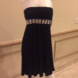 Strapless dress